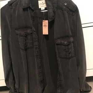 AE Button Down Shirt - Boyfriend Fit